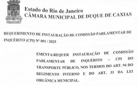 No quintal de Washington Reis: Câmara de Duque de Caxias cria CPI para investigar transporte público 62 Captura de tela 2025 06 18 101324