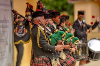 Banda de gaita do Rio vai representar o Brasil no Festival de Edimburgo, na Escócia
