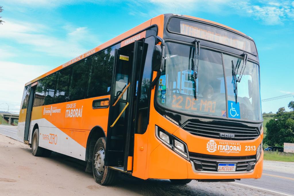 Política pública ou manobra eleitoreira? Tarifa zero já está presente em 17 municípios do Rio 62 Nova linha do onibus Tarifa Zero que liga Manilha ao Engenho Velho comeca a circular em Itaborai