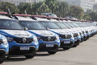 PM recebe 205 novas viaturas semiblindadas
