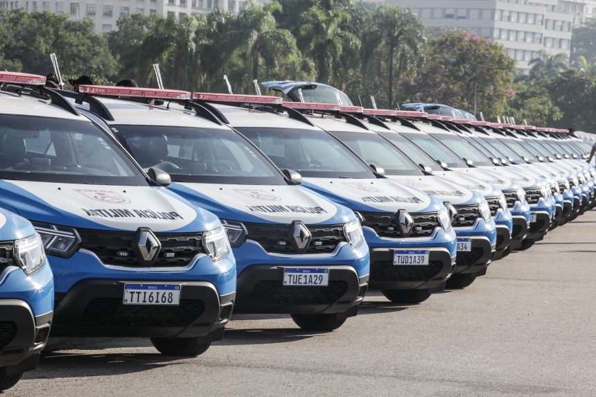 PM recebe 205 novas viaturas semiblindadas