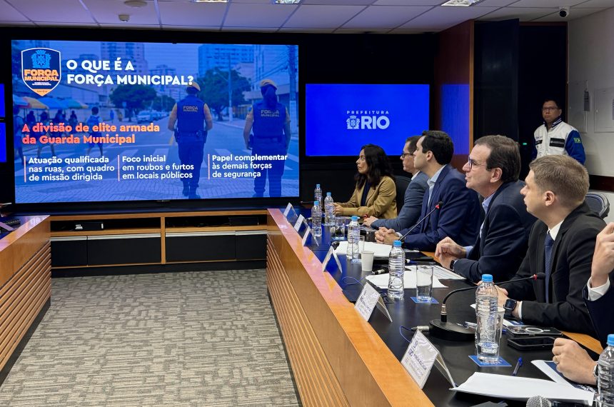 Força de Segurança Municipal será monitorada por câmeras corporais e GPS