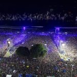 Uma multidão estimada em 2,5 milhões de pessoas garantiu inscrição do show de Lady Gaga em Copacabana, no último dia 3, a inscrição no Guiness Book, o livro dos recordes