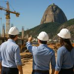 Engenheiros e engenheiras se animam com os canteiros de obras, que voltam a fazer parte da paisagem no estado e no município do Rio: entre 2020 e 2024, mais de R$ 33,7 bilhões foram investidos em obras no estado e na capital