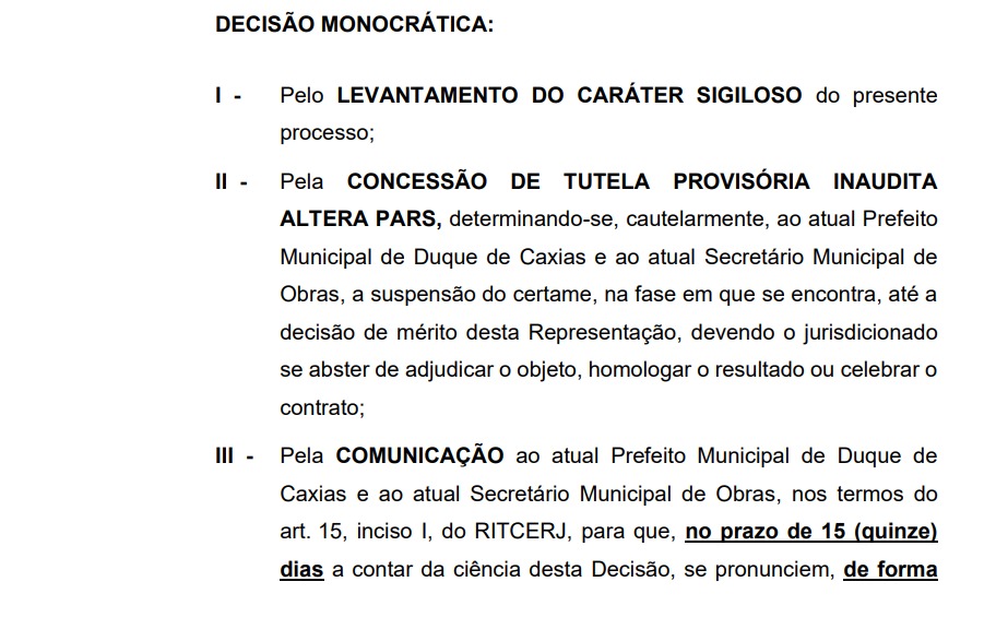 Tribunal de Contas suspende licitação de R$ 39 milhões para iluminação pública em Caxias 62 WhatsApp Image 2025 06 04 at 18.11.56