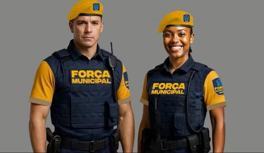 Os uniformes da nova Força de Segurança Municipal, cujos detalhes foram apresentados pelo prefeito Eduardo Paes (PSD) nesta sexta-feira (06): três emendas já estão negociadas com o governo e devem entrar na segunda discussão do projeto na Câmara do Rio