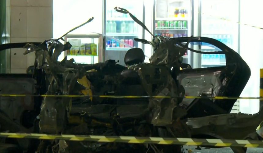 Explosão em posto de combustíveis no Centro do Rio deixa dois feridos