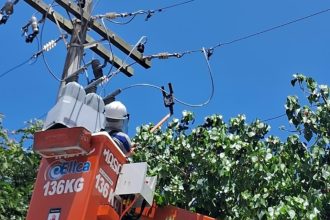 Quantidade de cabos furtados no Rio daria volta completa na Lagoa Rodrigo de Freitas