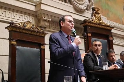 O prefeito Eduardo Paes (PSD) e a posse, na Câmara: relação entre o alcaide e os vereadores de sua própria base já foram muito mais suaves