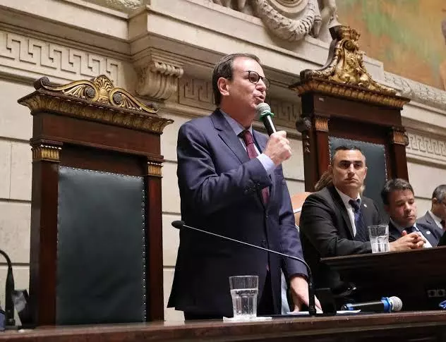 O prefeito Eduardo Paes (PSD) e a posse, na Câmara: relação entre o alcaide e os vereadores de sua própria base já foram muito mais suaves