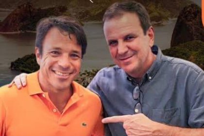 O prefeito Eduardo Paes (PSD) declara, publicamente, que o presidente da Câmara, Carlo Caiado (PSD), tem o seu apoio para a próxima vaga para o Tribunal de Contas do Município