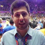 O secretário de Esporte, Rafael Picciani (MDB), em evento no Maracanãzinho: pasta tem serviços e cargos a oferecer, numa composição política voltada para as eleições de 2026