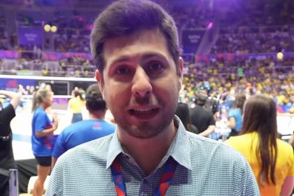 O secretário de Esporte, Rafael Picciani (MDB), em evento no Maracanãzinho: pasta tem serviços e cargos a oferecer, numa composição política voltada para as eleições de 2026