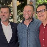 O presidente da Embratur, Marcelo Freixo, ao lado de Edinho Silva e Reimont, candidatos nas eleições do PT do próximo domingo: vídeo com declaração de voto