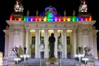 Palácio Tiradentes será iluminado com as cores do orgulho LGBTQIAPN+