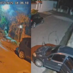 Jovem é preso ao usar carro do pai para furtar empresa em Niterói; veja o vídeo