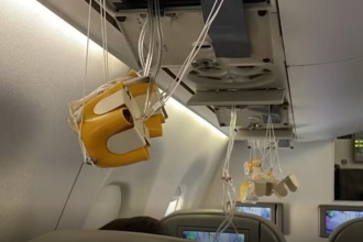 Avião que vinha de SP sofre despressurização e faz pouso rápido no Santos Dumont