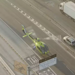 Helicóptero pousa na Avenida Brasil para garantir transporte de órgãos; veja ao vídeo