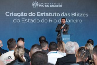 Sem a presença de Bacellar, Castro celebra criação do Estatuto das Blitzes