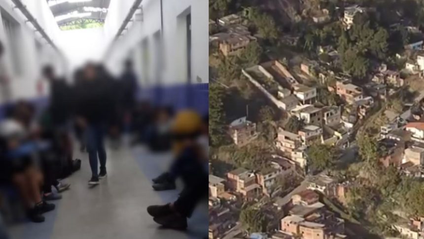 Estudantes da Faetec são retirados das salas durante operação da PM em Quintino