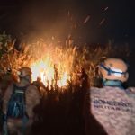 Incêndio atinge área de mata em Vargem Grande; ação dos bombeiros durou 9 horas