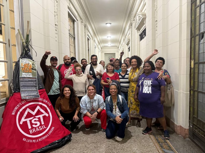 Exposição no Palácio Tiradentes retrata luta por moradia do MTST