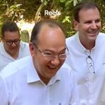 Pastor Everaldo, vice-presidente nacional do Podemos, e o prefeito Eduardo Paes, do PSD: na pré-campanha do alcaide a governador, o apoio de Everaldo tem peso de ouro