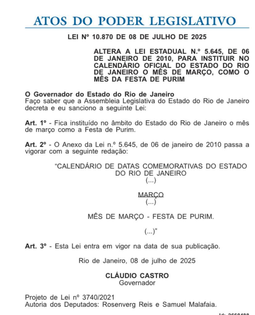 Tradição judaica: Festa de Purim agora faz parte do calendário do Rio 62 WhatsApp Image 2025 07 09 at 13.59.55