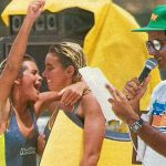 Irmãs Nogueira dão aulão de bodyboarding na Praia da Macumba neste sábado