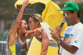 Irmãs Nogueira dão aulão de bodyboarding na Praia da Macumba neste sábado