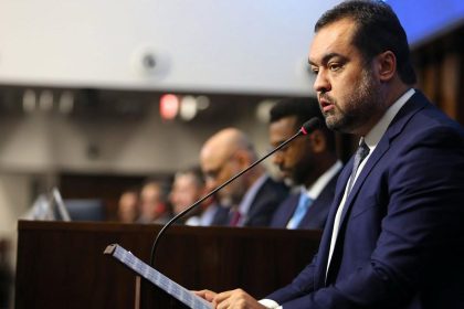 Cláudio Castro: o governador disse que é hora de baixar a temperatura na política do Rio e afirmou que a candidatura ao Senado nunca foi a sua prioridade
