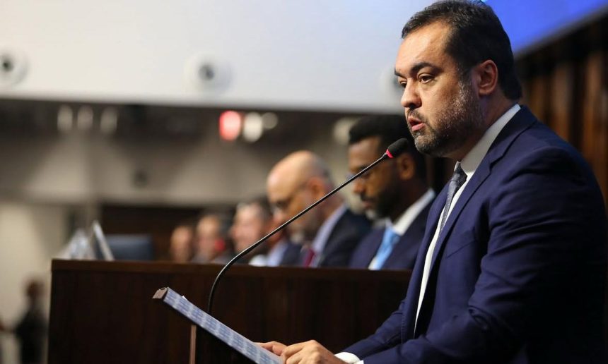 Cláudio Castro: o governador disse que é hora de baixar a temperatura na política do Rio e afirmou que a candidatura ao Senado nunca foi a sua prioridade