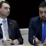 Flávio Bolsonaro e Cláudio Castro: encontro marcado para esta quarta-feira (16) será decisivo para a candidatura do governador ao Senado