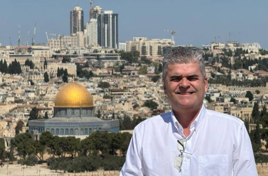 O ex-secretário Washington Reis está em Israel: o também presidente do MDB espera uma decisão do STF sobre a sua inelegibilidade