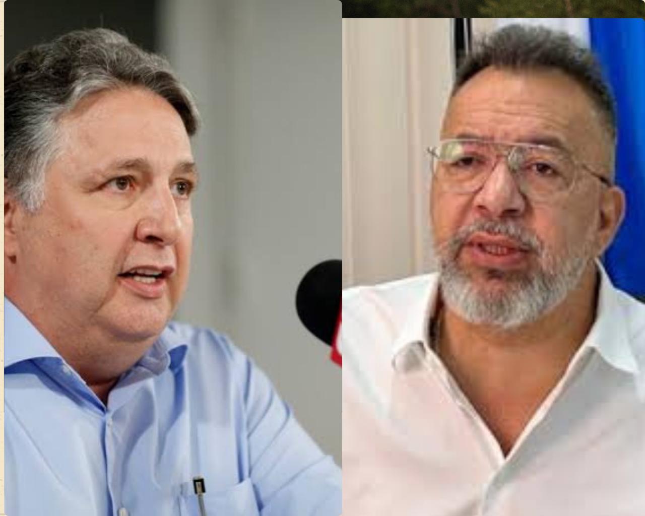 Bateu, levou: Garotinho critica Rueda nas redes, e Canella responde — no mesmo tom 60 Tem bate-boca nas redes: Anthony Garotinho critica a festa do presidente do União, Antonio Rueda, e Márcio Canella sai em defesa do aliado