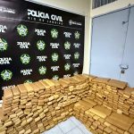 Polícia apreende uma tonelada de maconha escondida em caminhão-tanque