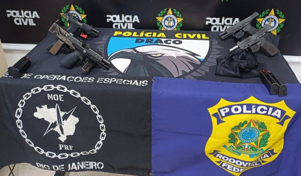 PRF e Polícia Civil prendem suspeito de integrar milícia na Avenida Brasil