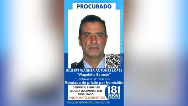 Foragido por homicídio desafia autoridades e ameaça procurador no Espírito Santo