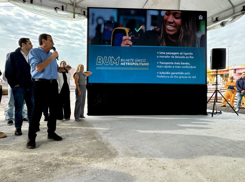 Paes anuncia integração do BRT com a Baixada e propõe novo Bilhete Único Metropolitano 63 1Terminal Margaridas Foto BETH SANTOS1