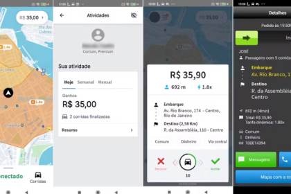 Tráfico cria aplicativo de transporte que lucra R$ 1 milhão por mês: 'O único que passa pela barricada', diz o anúncio