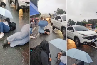 Sete pessoas são atropeladas na Av. Presidente Vargas, no Centro do Rio