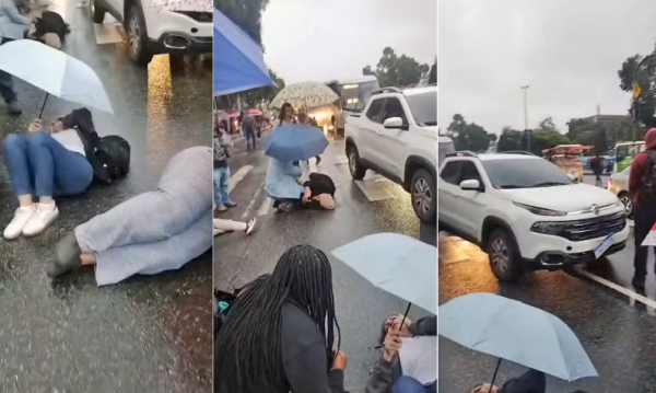 Sete pessoas são atropeladas na Av. Presidente Vargas, no Centro do Rio