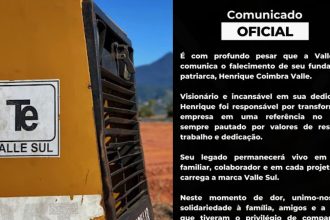 Morre o empresário Henrique Valle, fundador do Grupo Valle Sul, aos 76 anos