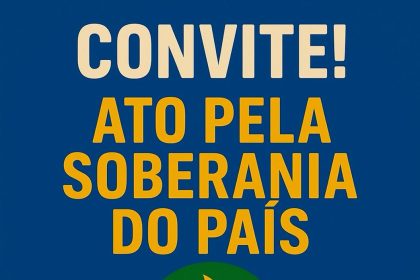 O convite para o ato organizado pelo Clube de Engenharia