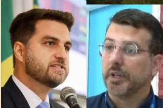 O prefeito de Campos, Wladimir Garotinho, e o secretário de Saúde do município do Rio, Daniel Soranz: os dois botaram a boca no trombone contra a falta de repasses do Fundo Estadual de Saúde