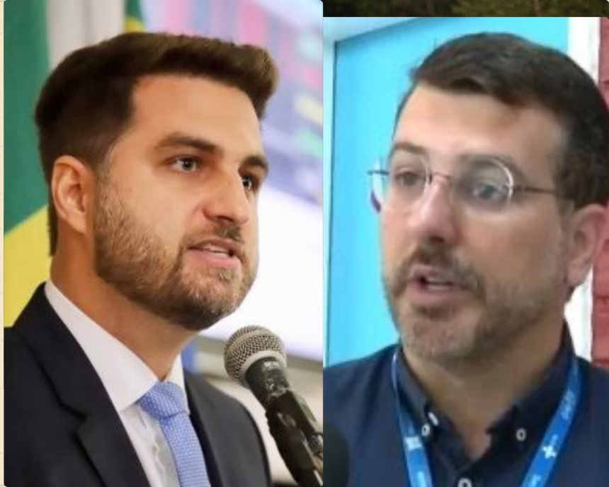 O prefeito de Campos, Wladimir Garotinho, e o secretário de Saúde do município do Rio, Daniel Soranz: os dois botaram a boca no trombone contra a falta de repasses do Fundo Estadual de Saúde