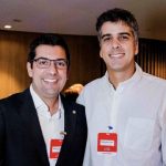 Marcelo Queiroz, o futuro secretário de Administração, e seu fiel escudeiro, Bernardo Egas, nomeado hoje presidente do Instituto de Previdência e Assistência do Município