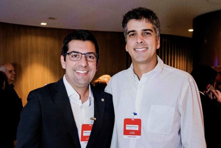 Marcelo Queiroz, o futuro secretário de Administração, e seu fiel escudeiro, Bernardo Egas, nomeado hoje presidente do Instituto de Previdência e Assistência do Município