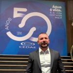 O presidente da Cedae, Aguinaldo Ballon, numa das comemorações pelos 50 anos da Cedae: festa desta quinta-feira, no Vivo Rio, Festa de 50 anos da Cedae para dois mil convidados no Vivo Rio custou R$ 1,3 milhão