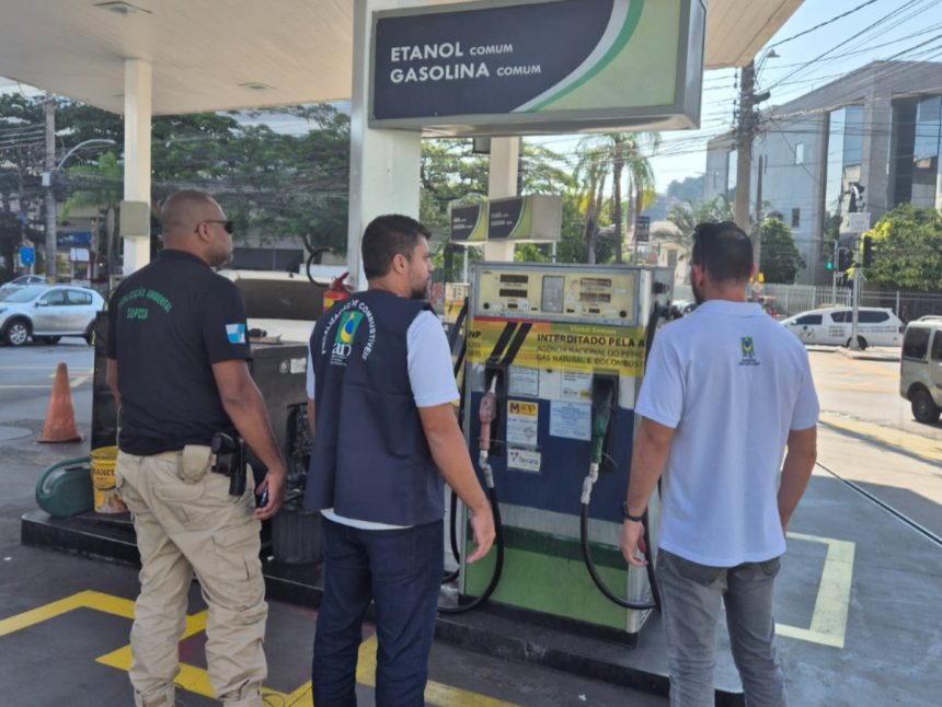 ANP interdita postos de combustíveis com irregularidades no Rio, Caxias e Cachoeiras